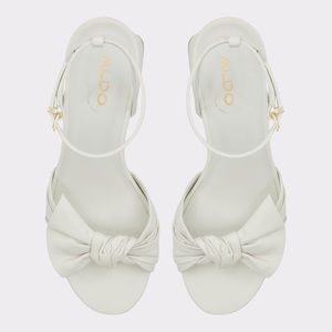 Aldo Angelbow Strappy Heeled Sandal-Block Heel